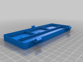 my customized hinged box 1xn v2 box1 organization 3d print model - Mito3D