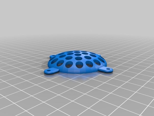 50mm 2inch cúpula em forma de grade do alto-falante eletrônica 3D print model - Mito3D