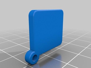 mecamaker 3d printer accessories keychain stamp 3d print model - Mito3D