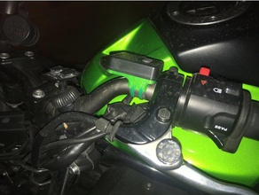 puños calefactables oxford soporte de la automoción apretones los moto motocicleta 3d print model - Mito3D