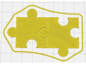 parametrico jigsaw puzzle i openscad di 3d print model - Mito3D