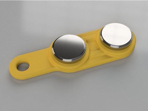 titular 2 ibutton chave botão do agregado familiar 3d print model - Mito3D