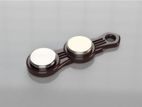 holder 2 ibutton key button ver2 - art deco household 3d print model - Mito3D
