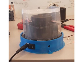centrifuga con materiales 10 centrifugue geri dönüşümlü malzemeler reciclados diy 3d print model - Mito3D