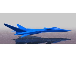 xfa-27 scarface1 vehicles ace combat 2 playstation scarface 1 xfa 27 xfa27 3d print model - Mito3D