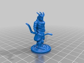 gloomhaven monster - inox archer toy & game accessories 28mm 3d print model - Mito3D
