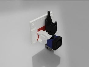 3 basınç adaptörü-lineer ray d-bot taşıma tekerlekli 3d yazıcı aksesuarları corexy dbot hassas prob zprobe 3d print model - Mito3D