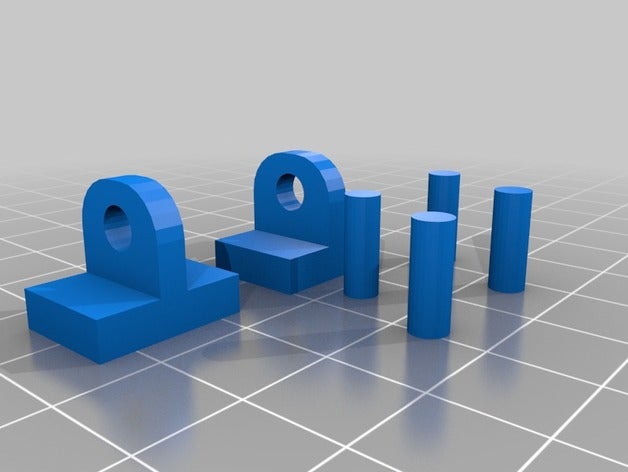 maniglia La stampa 3d 3D print model - Mito3D