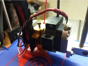 modified bracket mount extruder v2 3d printer parts 3d print model - Mito3D