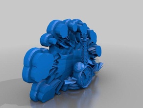 time explosion sculptures 3d print model - Mito3D