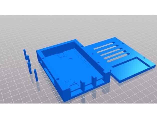 raspberry pi 3 b Fall - Elektronik pi-Fall 3D print model - Mito3D