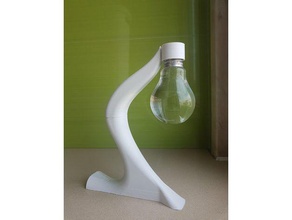 vase lightbulb - art deco style decor 3d print model - Mito3D