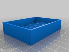 mi personalizados bandeja de pilas aa aaa aaaa c d portaherramientas y cajas personalizado 3d print model - Mito3D