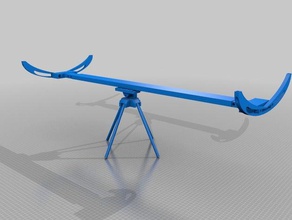 fishing rod pod komplett 3d printing 3d print model - Mito3D