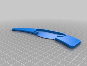shiftpaddle extension smart fortwo smoother shape automotive 3d print model - Mito3D