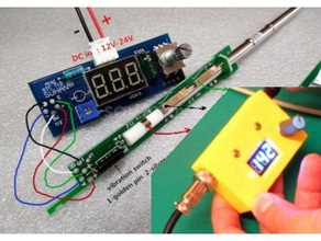 hakko soldering kit case electronics 3d print model - Mito3D