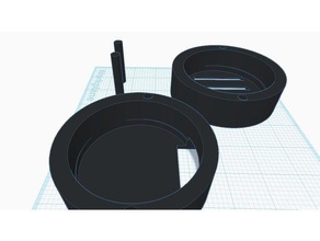 amazon echo dot holder gadgets case 3d print model - Mito3D