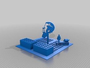 ann pat - dali freud sculture 3d print model - Mito3D