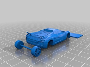 working ferrari car model sculptures 3d print model - Mito3D