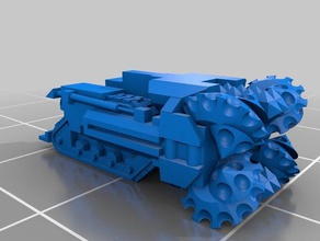 epic scale hades breaching drill games 3d print model - Mito3D