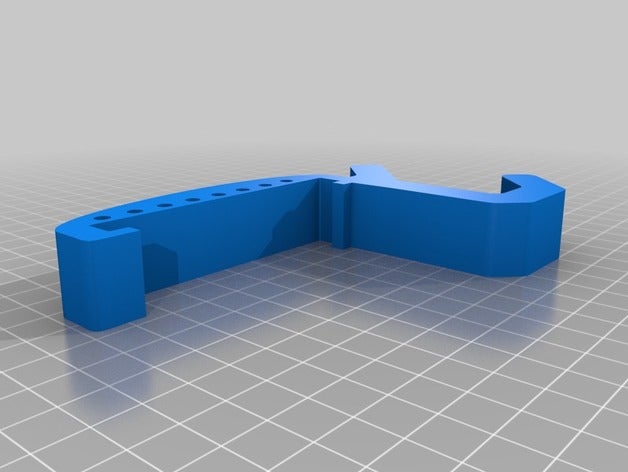 office cubicle coathook art 3D print model - Mito3D