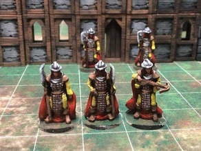 townsfolke town guard variants 28mm 32mm scale toys & games 28mmscale boardgame boardgames dnd dungeon dungeons dragons fantasy frostgrave game gaming heroic medieval miniature miniatures mordheim pathfinder roleplaying rpg tabletop wargame wargames wargaming warhammer wayfarer 3d print model - Mito3D
