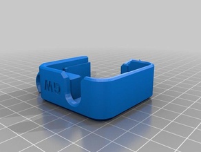 cr-10 3 1 windowed extruder cover slotted-filament guide 3d printing filament 3d print model - Mito3D