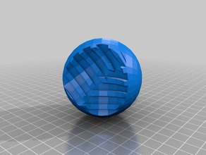 mordu de la sphère sculptures 3d print model - Mito3D