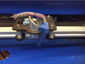 o cortador do laser, gravador de ar auxiliar bico k40 etc as ferramentas laser corte a 3d print model - Mito3D