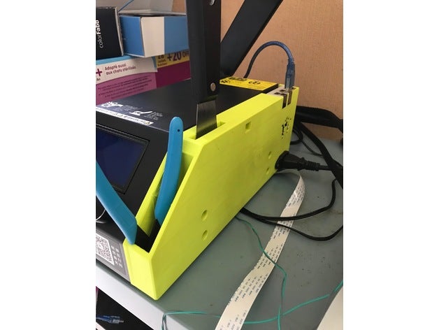 creality cr-10 raspberry pi barre latérale de relais Imprimante 3d accessoires 2 canaux octoprint 3 3D print model - Mito3D