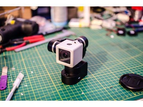 gopro session 4 adapter yi gimbal camera 3d print model - Mito3D