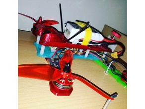 peon230 r c veículos drone fpv racer corrida de peão quadcopter a 3d print model - Mito3D