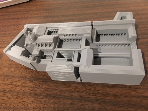 monastery monte cassino buildings & structures 3D print model - Mito3D
