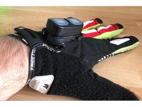 lumos helmet remote controller glove mount accessories monowheel 3d print model - Mito3D