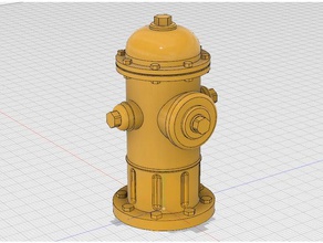 1 10th scale fire hydrant r c vehicles 3d print model - Mito3D