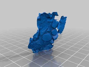 rock photogrammetry attempt 1 3d print model - Mito3D