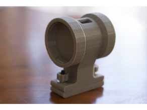 belt mount lenses canon ef camera holder adapter dslr support 3d print model - Mito3D