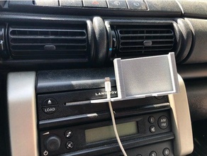 cd auto slot smartphone supporto di cavo telefono cellulare per 3d print model - Mito3D