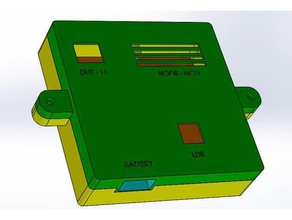 pcb de la celebración caso La impresión en 3d 3dprinting Impresora barra diy electrónica 3d print model - Mito3D