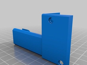 ptfe holder 3d printer accessories fils support tevo tornado tube 3d print model - Mito3D