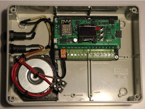 opensprinkler 30 staffa + trasformatore toroidale l'elettronica 3d print model - Mito3D