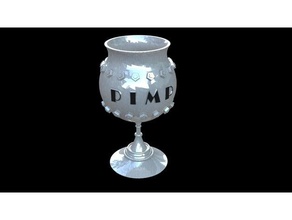 pmpcup food & drink cup gangsta nsfw pimp 3d print model - Mito3D