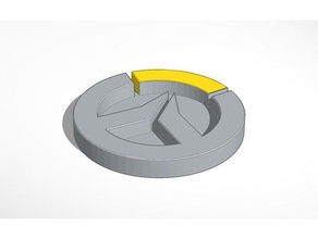 overwatch logo 3d printing 3d print model - Mito3D