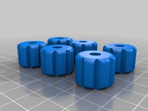 tone volume knob design 2 physics & astronomy 3d print model - Mito3D