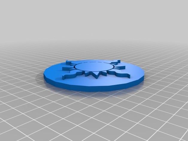 homestuck light symbol 3d printing 3D print model - Mito3D