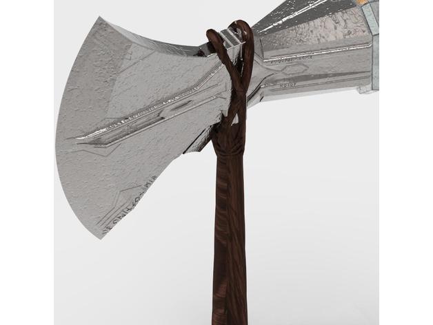 thor stormbreaker axe infinity war costume avengers hammer marvel prop thors 3D print model - Mito3D