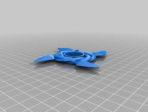ninja fidget spinner 3d printing 3d print model - Mito3D