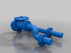 pipes - nabucco models 3d print model - Mito3D