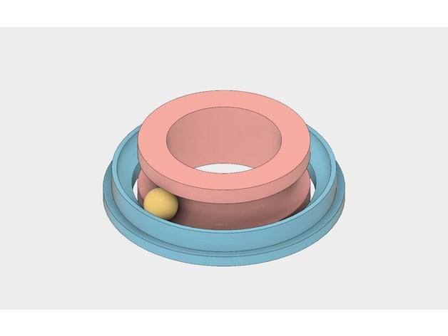 portant 20x42x12mm à l'aide de 6mm bbs l'ingénierie bb roulement fusion360 mécanique 3D print model - Mito3D