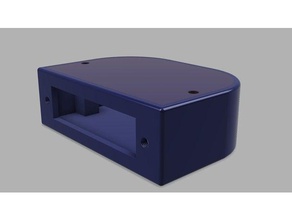 dsub 25pin caixa eletrônica carcaça 25 3d print model - Mito3D